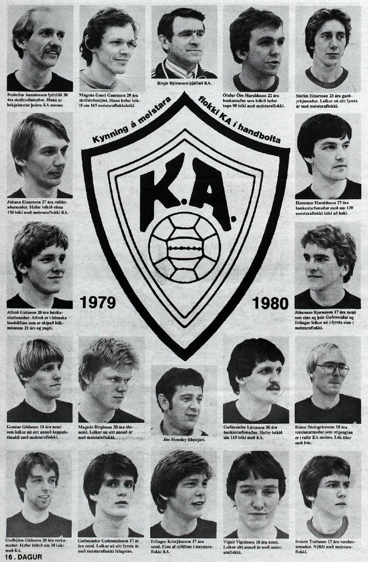Meistaraflokkur KA 1979-1980
