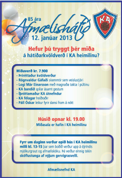 Afmlisauglsingin