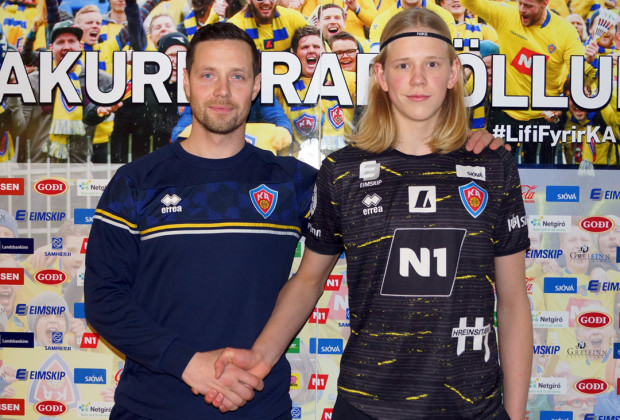 KA vann 4-0, fyrsti leikur Jhanns Mikaels