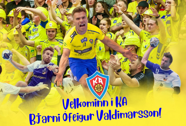 Bjarni feigur til lis vi KA!
