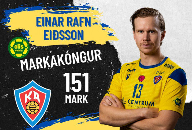 Einar Rafn markakngur Olsdeildarinnar