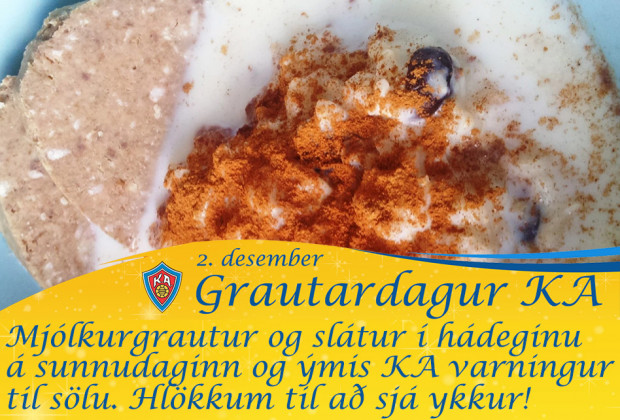 Grautardagur KA  sunnudaginn