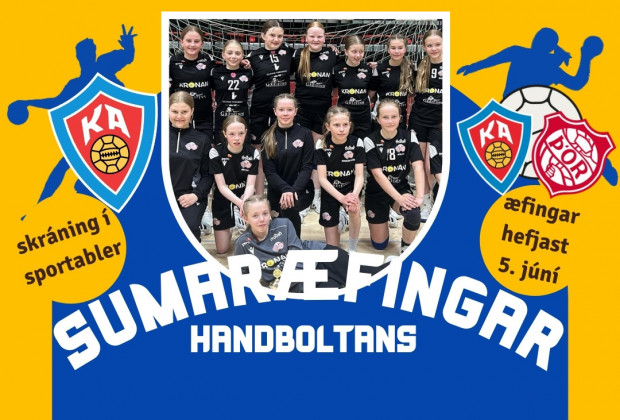 Sumarfingar handboltans hefjast 5. jn