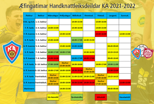 Handboltafingarnar byrja  morgun!
