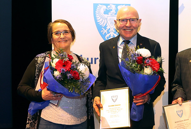 Sigrur og ormur fengu heiursviurkenningu
