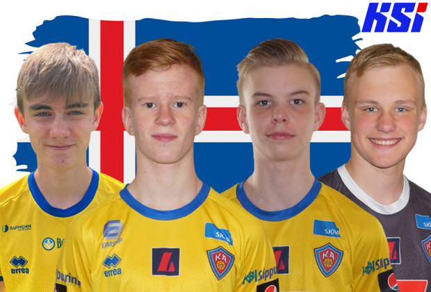 Fjrir fulltrar KA  lokahp U17 landslisins!