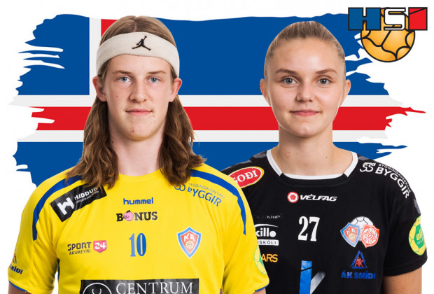 Skarphinn og Hildur Lilja  U18