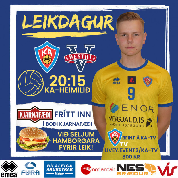 Frtt inn  strleik KA og Vestra