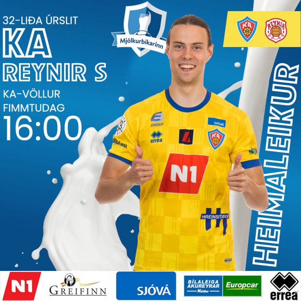 Heimaleikur  KA-svinu  morgun!