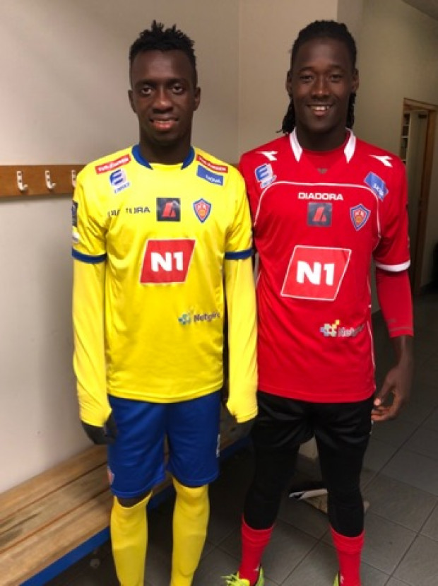 Skemmtilegt samstarf vi Hawks FC  Gambu.