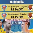 fingaleikir vi Vking um helgina