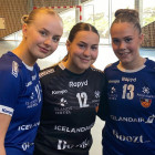 Bergrs, Lyda og Sif  lokahp U17