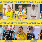 Glæsilegir fulltrúar félagsins