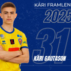 Kri Gauta framlengir t 2025