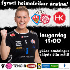 Fyrsti heimaleikur rsins er  morgun