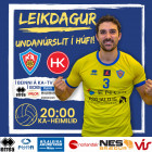 Leik KA og HK seinka til 20:30
