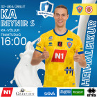 Heimaleikur  KA-svinu  morgun!