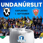 tileikur gegn FH  undanrslitum bikarsins