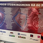 Stuningsmannaveggur KA og KA/rs